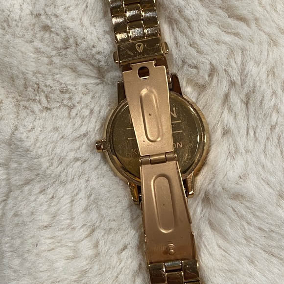 Nixon \'The Kensington\' Round Bracelet Watch, Rose Gold